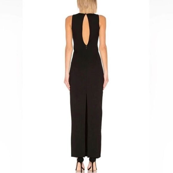 Lovers + Friends Saskeah Sheer Cutout Maxi Dress Gown in Black Women’s Small - Picture 3 of 14